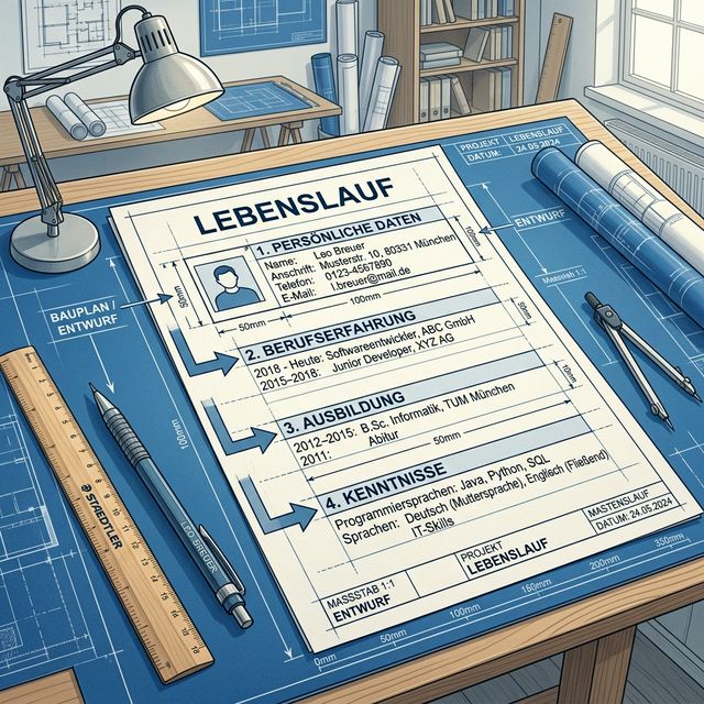 Lebenslauf Aufbau 2026: Die perfekte Struktur für Ihren CV