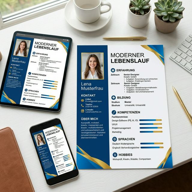 Moderner Lebenslauf 2026: Design-Trends & professionelle Vorlagen